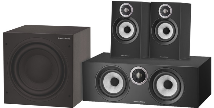 Bowers & Wilkins HTM6 S3 + 607 S3 + ASW608 Black Main Image