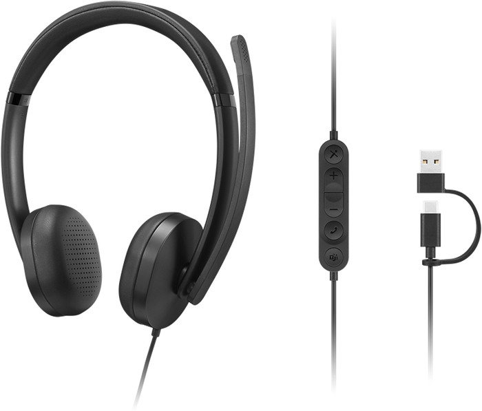 Lenovo VoIP 5000 Bedrade Office Headset detail