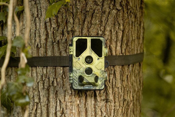 Camouflage EZ45 produkt in gebrauch
