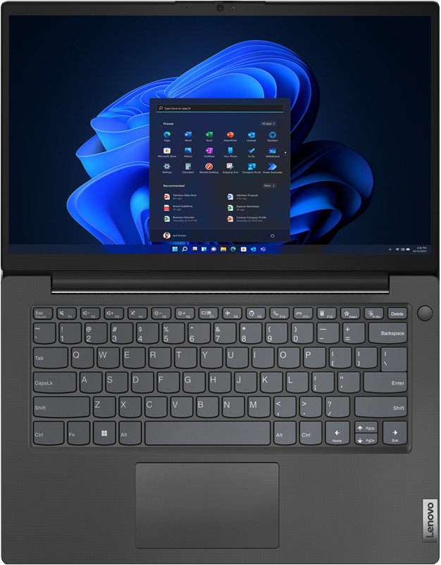 Lenovo V14 G4 AMN - 82YT00M4MH QWERTY top