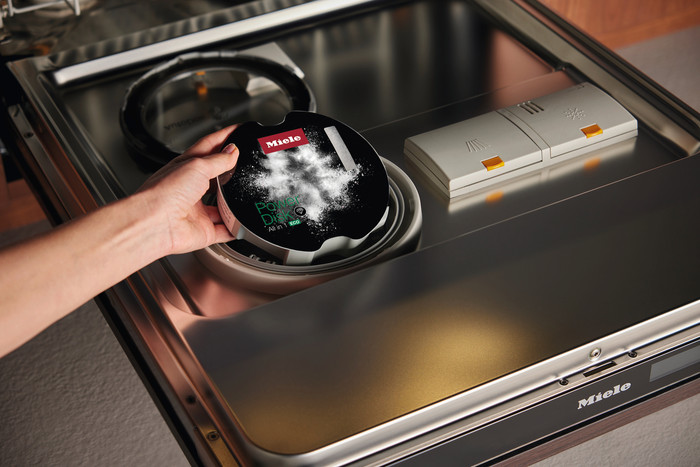 Miele G 7672 SC Vi AutoDos product in gebruik