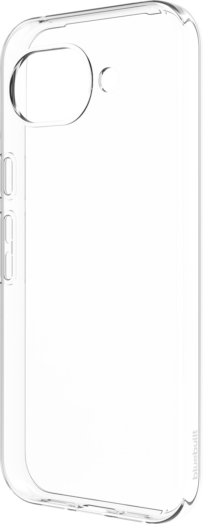 BlueBuilt Google Pixel 10a Back Cover Transparant linkerkant