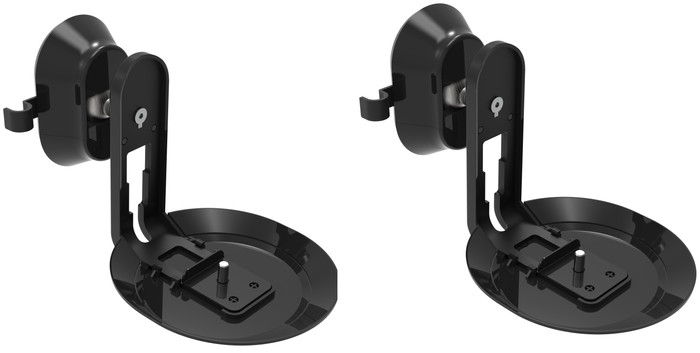 Flexson Era 100 Support Mural Noir Double null