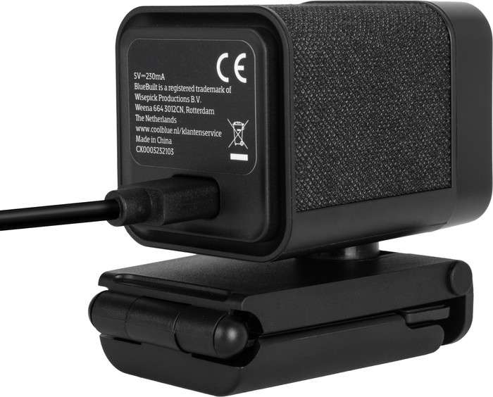 BlueBuilt Ultra HD 4K Webcam achterkant