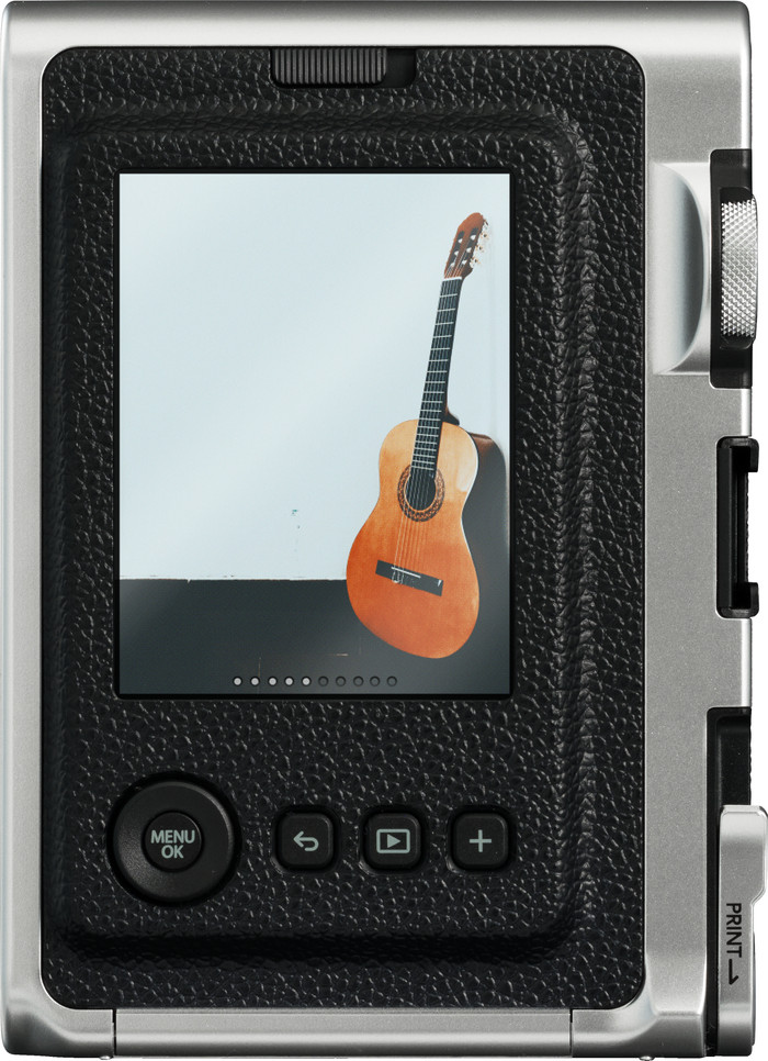 Fujifilm Instax Mini EVO Zwart achterkant