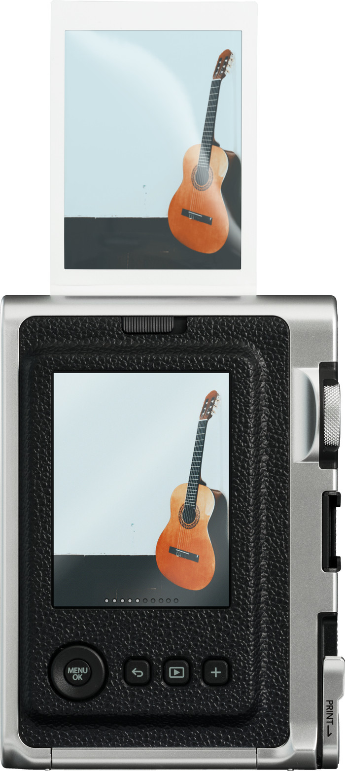 Fujifilm Instax Mini EVO Zwart achterkant