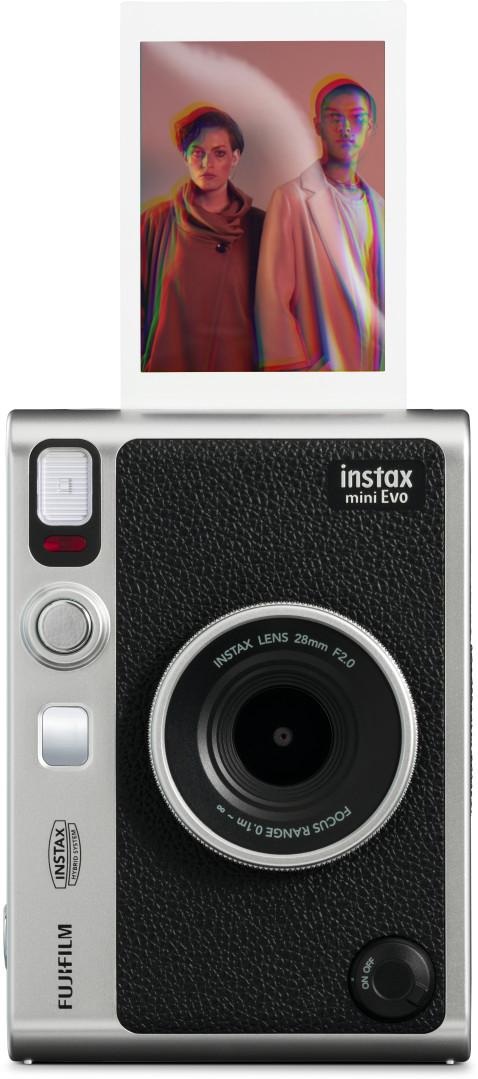 Fujifilm Instax Mini EVO Zwart voorkant
