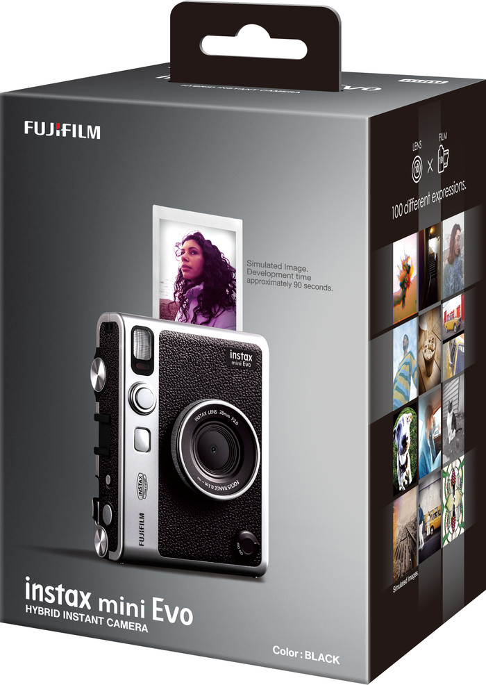 Fujifilm Instax Mini EVO Zwart verpakking