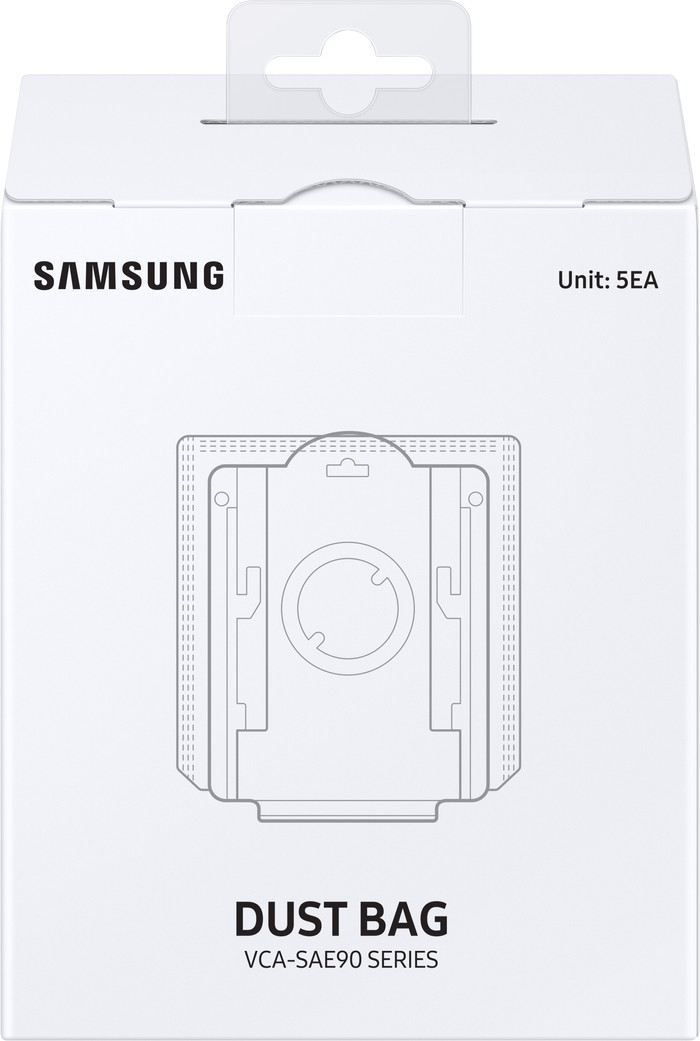 Samsung Vacuum Cleaner Bags Clean Station VCA-ADB90/VT packaging