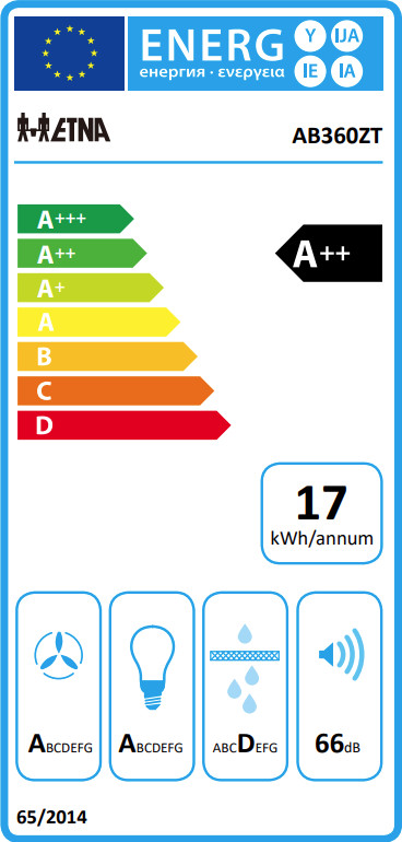ETNA AB360ZT energy label