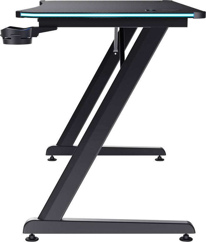 Trust GXT709 Luminus RGB Game Bureau Zwart rechterkant