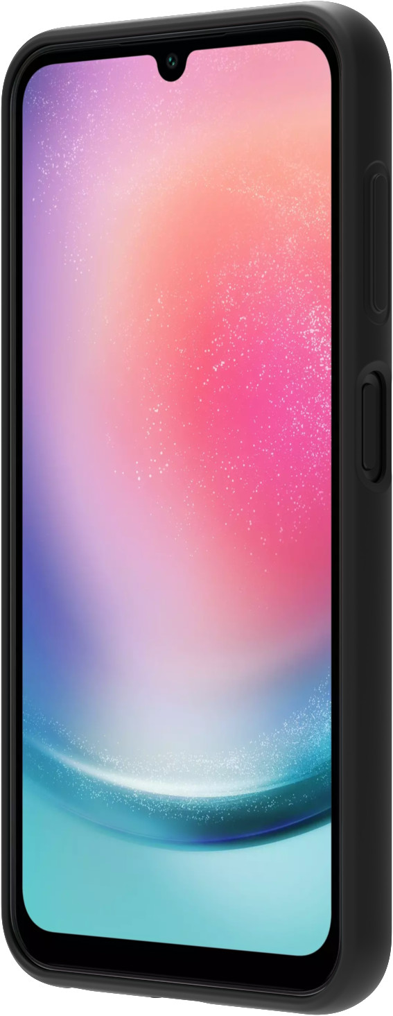 BlueBuilt Samsung Galaxy A24 Back Cover Black left side
