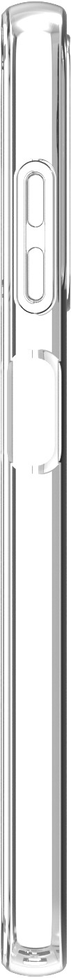 BlueBuilt Samsung Galaxy A25 Back Cover Transparent left side