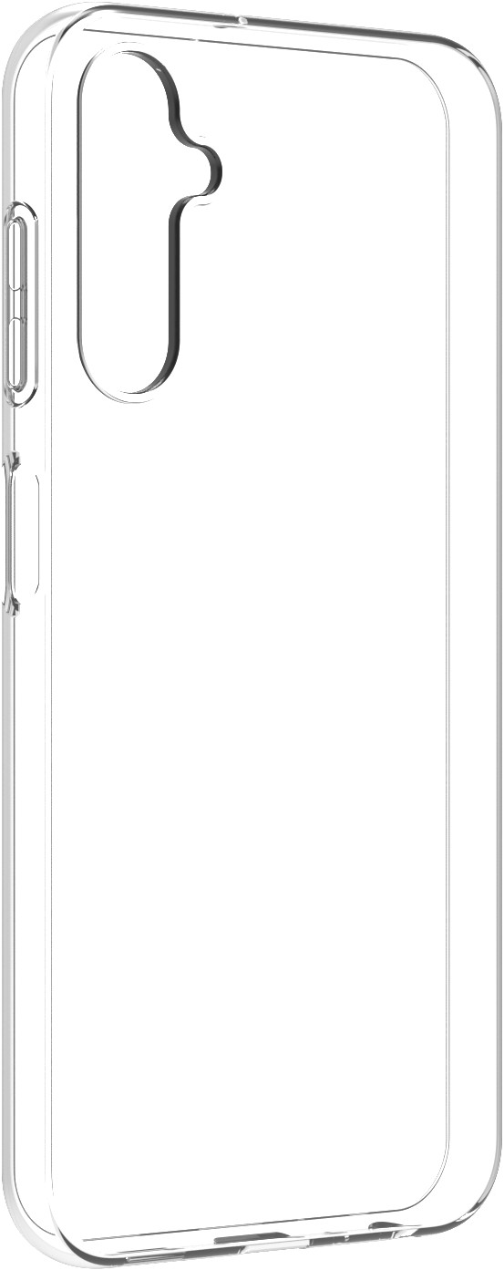 BlueBuilt Samsung Galaxy A25 Back Cover Transparent left side