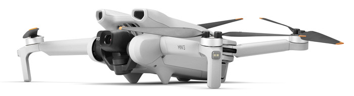 DJI Mini 3 + Remote Controller left side