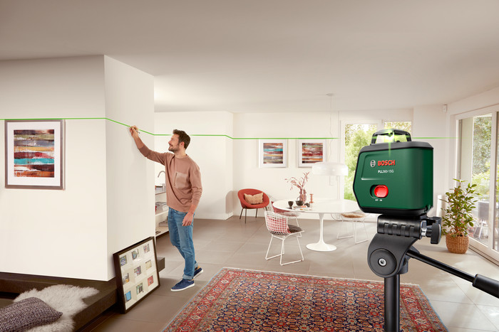 Bosch PLL360-15G product in gebruik
