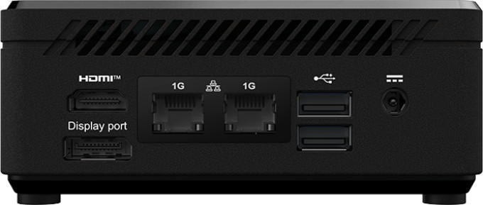 MSI Cubi N ADL-002EU achterkant