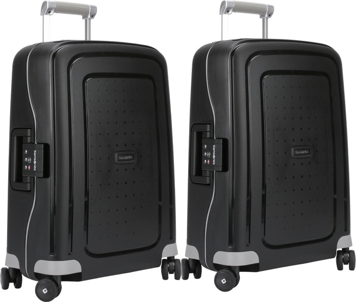 Samsonite S'Cure Spinner 55cm Duo Pack Black Main Image