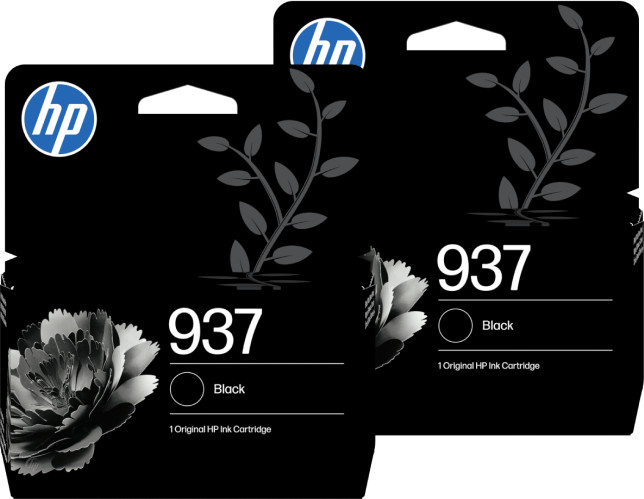 HP 937 Cartridge Black Duo Pack Main Image