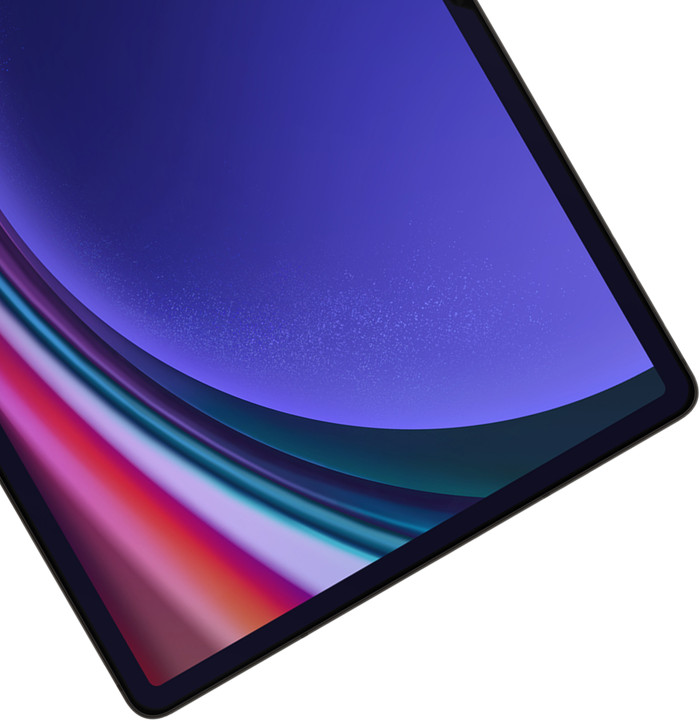 Just in Case Samsung Galaxy Tab S10 Plus/S9 Plus/S9 FE Plus Blauw Licht Screenprotector detail
