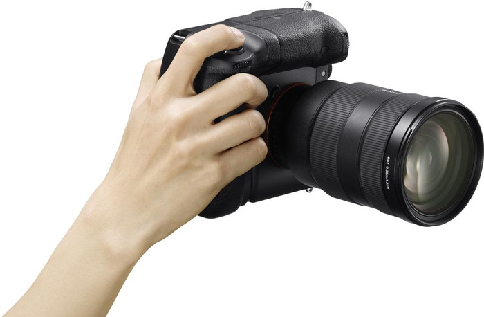 Sony VG-C4EM Vertical Batterygrip product in gebruik
