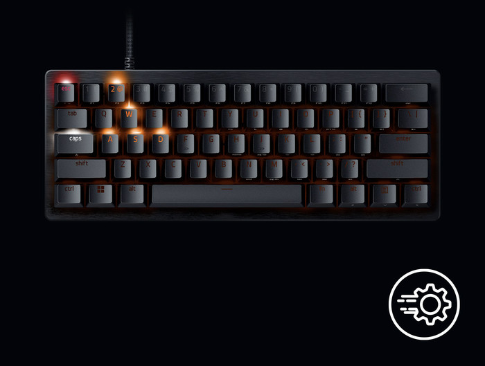 Razer Huntsman V3 Pro Mini Gaming Keyboard AZERTY visual supplier