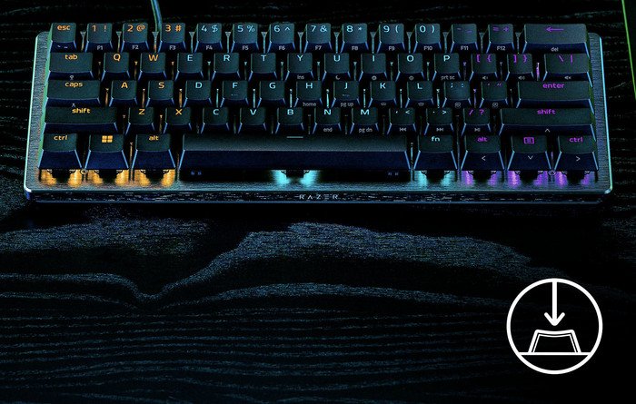 Razer Huntsman V3 Pro Mini Gaming Keyboard AZERTY visual supplier