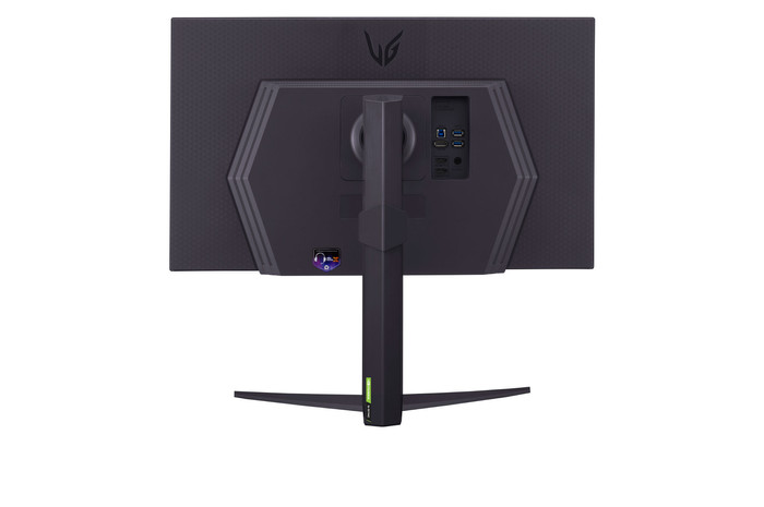 LG UltraGear 27GR83Q-B achterkant