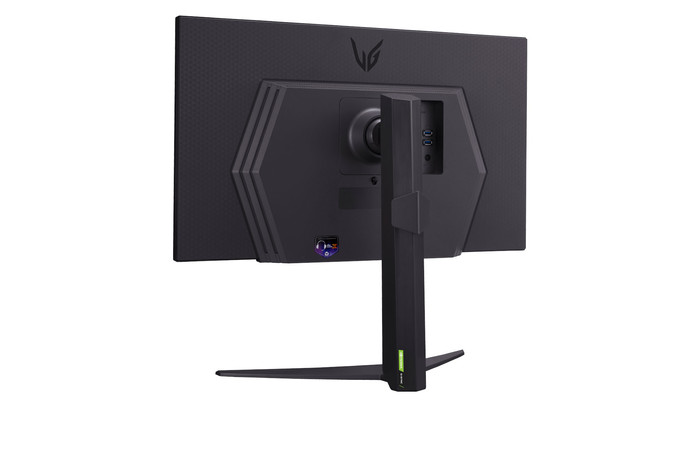 LG UltraGear 27GR83Q-B achterkant
