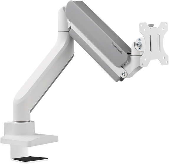 Neomounts NEXT Core DS70-450WH1 Monitorarm Gasgeveerd - Wit linkerkant