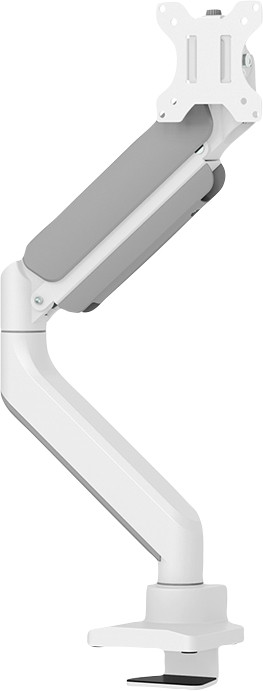 Neomounts NEXT Core DS70-450WH1 Monitorarm Gasgeveerd - Wit voorkant