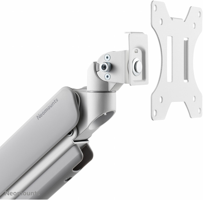 Neomounts NEXT Core DS70-450WH1 Monitorarm Gasgeveerd - Wit detail