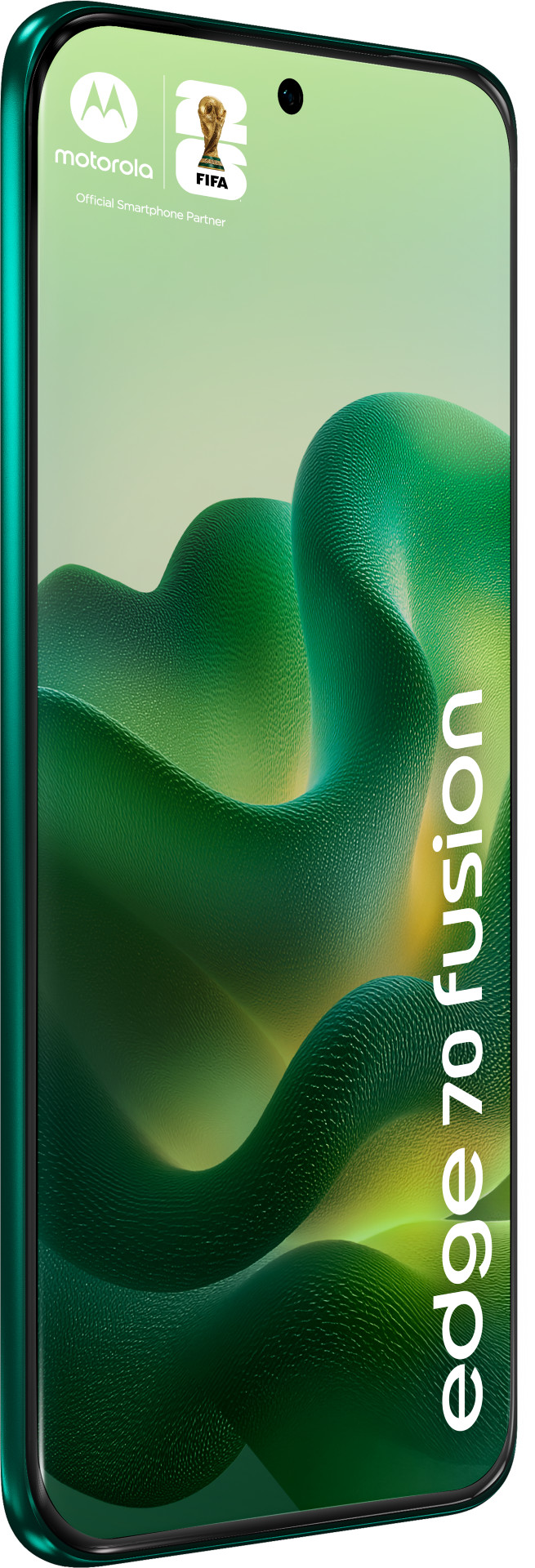 Motorola Edge 70 Fusion 256GB Green 5G front