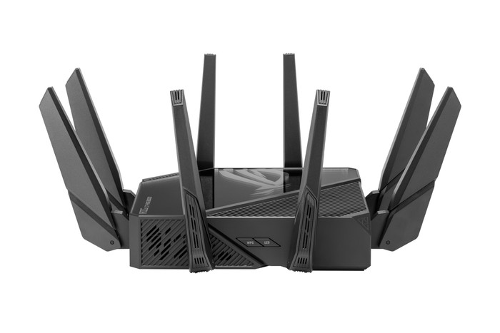 ASUS ROG Rapture GT-AXE16000 achterkant
