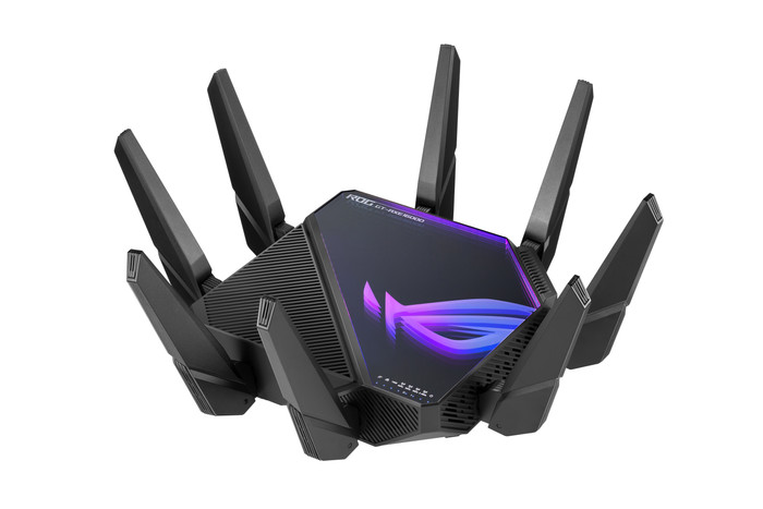 ASUS ROG Rapture GT-AXE16000 linkerkant