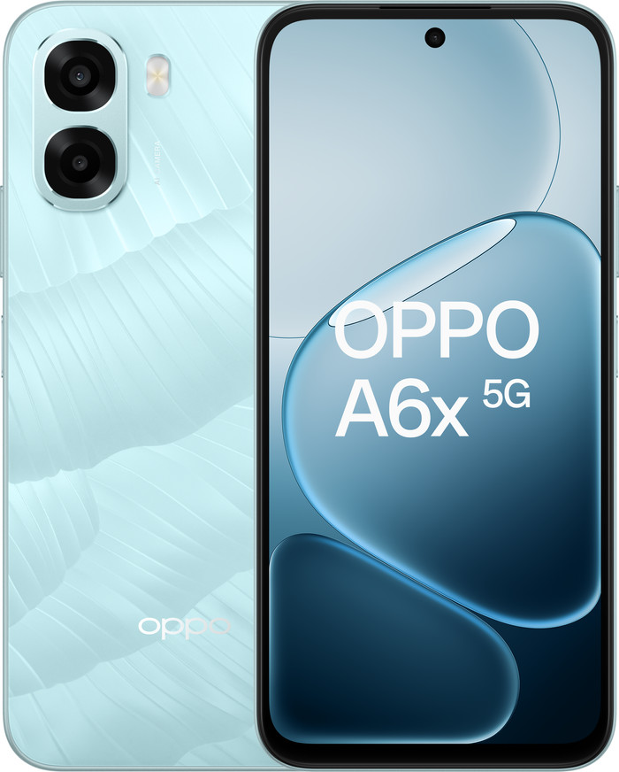 OPPO A6x 128GB Blauw 5G Main Image