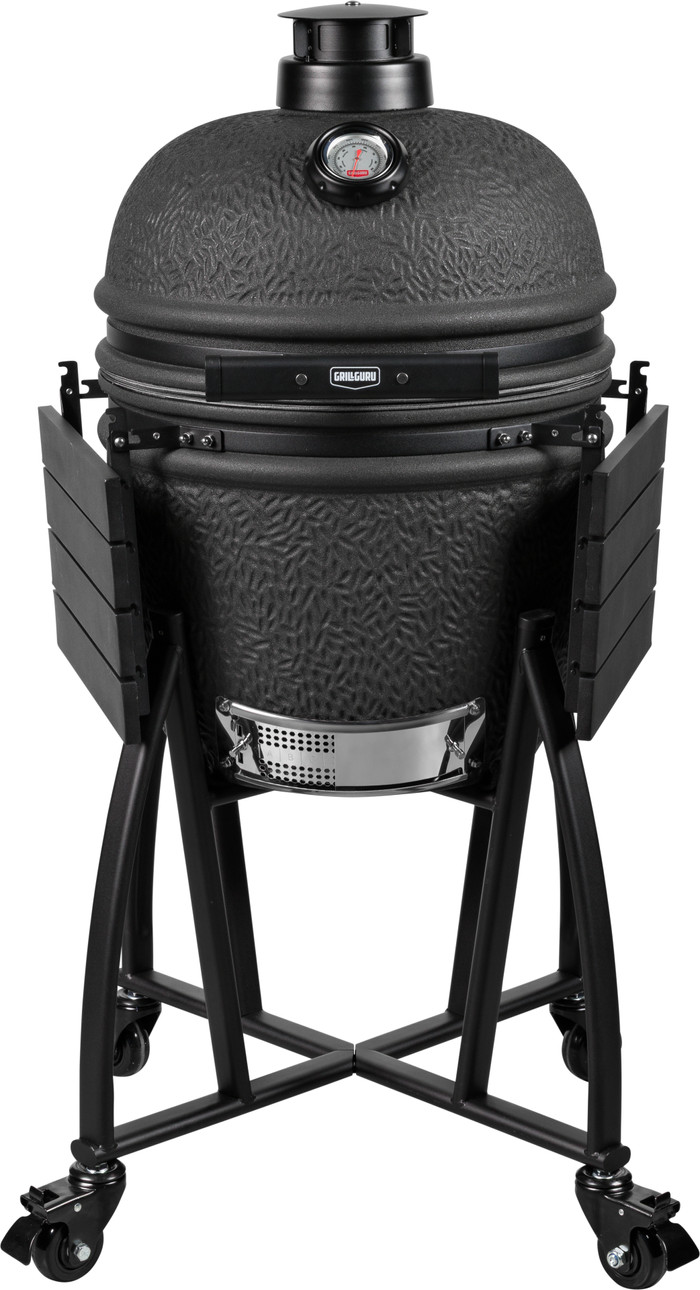 Grill Guru Prime Matte Black Medium voorkant
