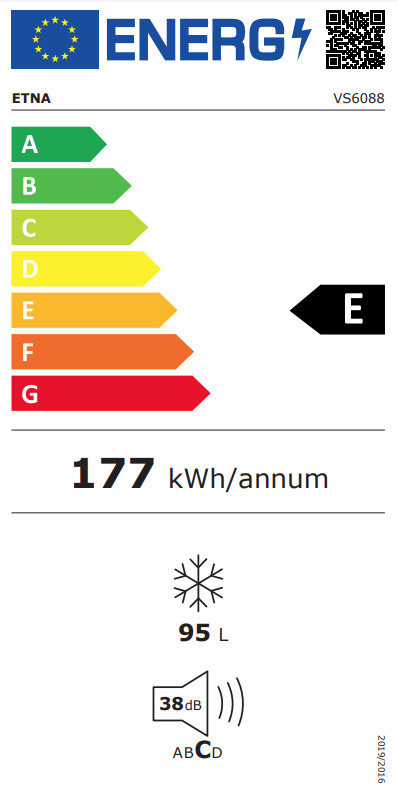 ETNA VS6088 classe énergétique