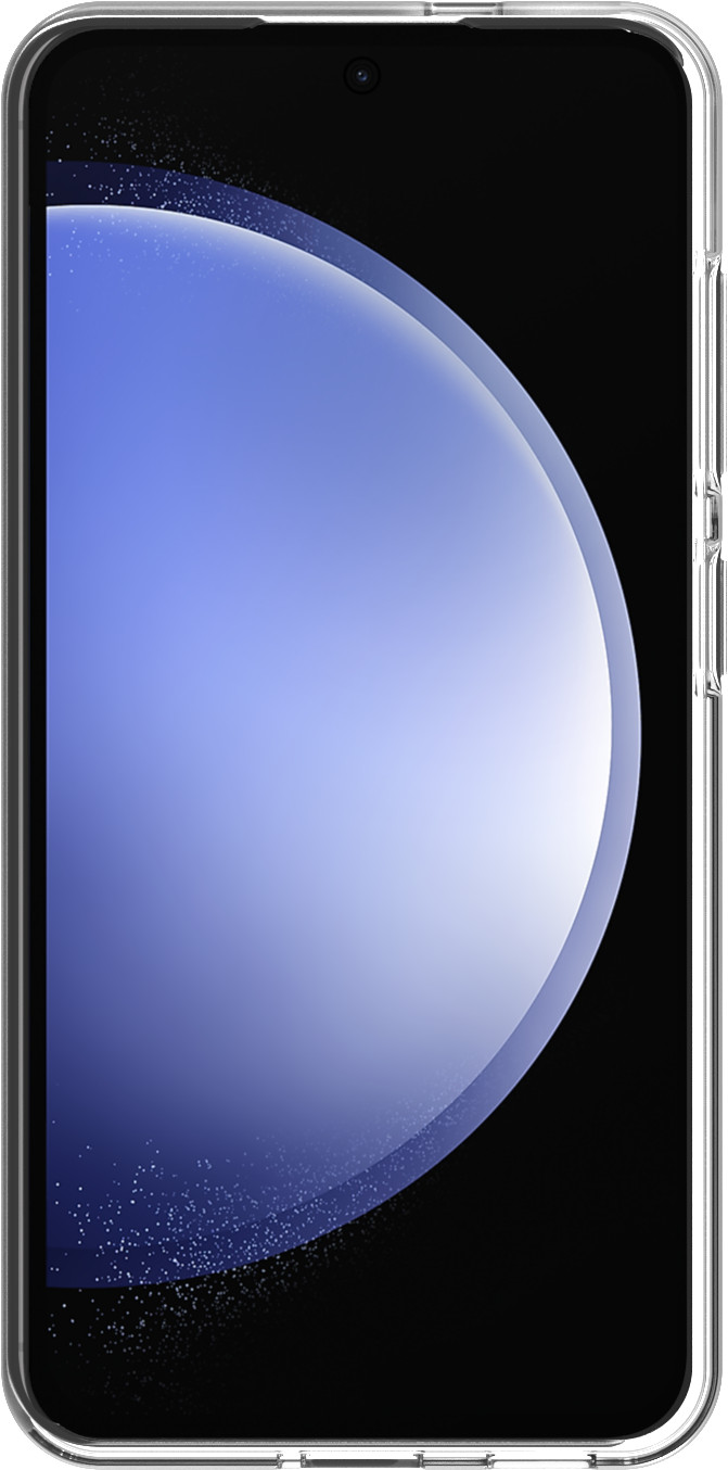 BlueBuilt Samsung Galaxy S23 FE Back Cover Transparant voorkant