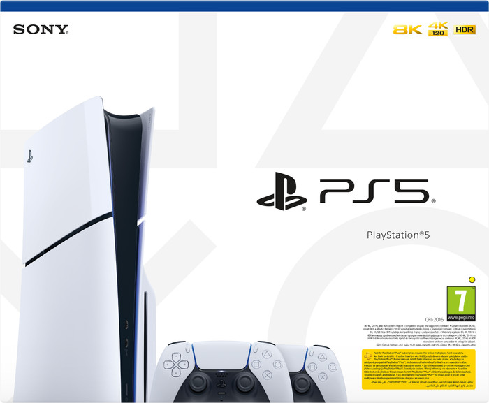 PlayStation 5 Slim Disc Edition + Hogwarts Legacy + Extra Controller Wit verpakking
