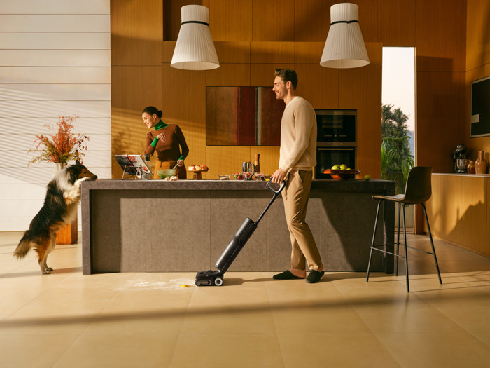 Roborock F25 ACE Combo product in gebruik