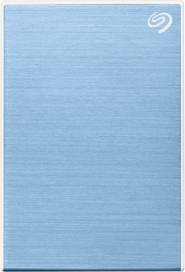 Seagate One Touch PW (HDD) Light Blue 2TB front