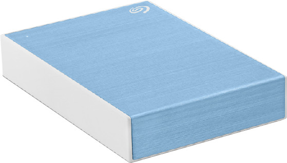 Seagate One Touch PW (HDD) Light Blue 2TB left side