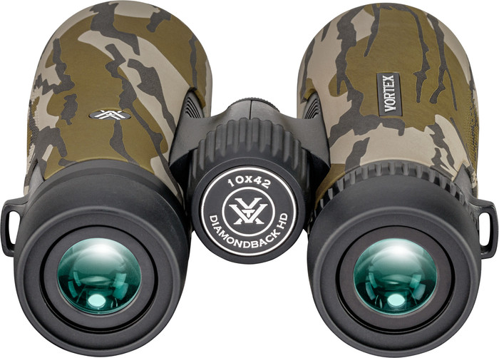 Vortex Diamondback HD 10x42 Verrekijker Mossy Oak Bottomland voorkant