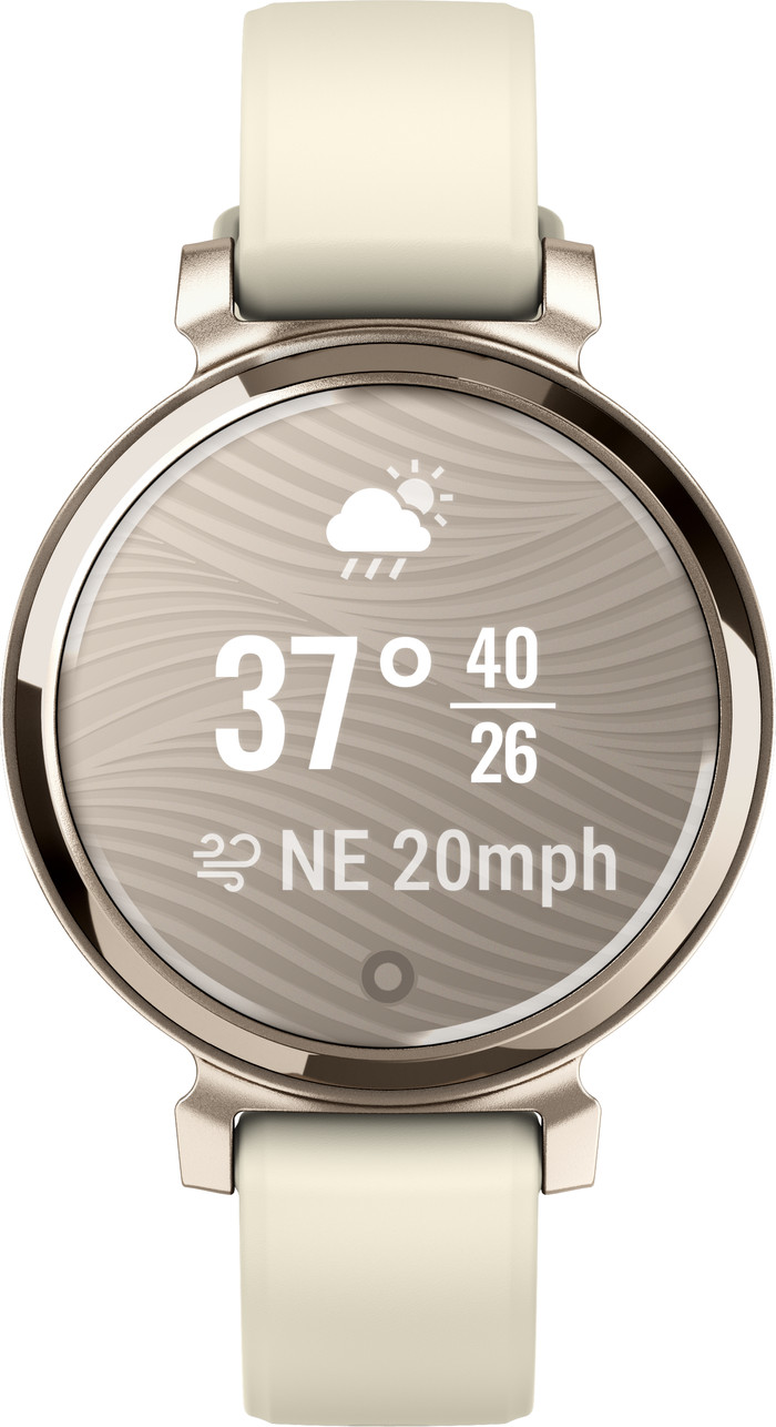 Garmin Lily 2 Cream back