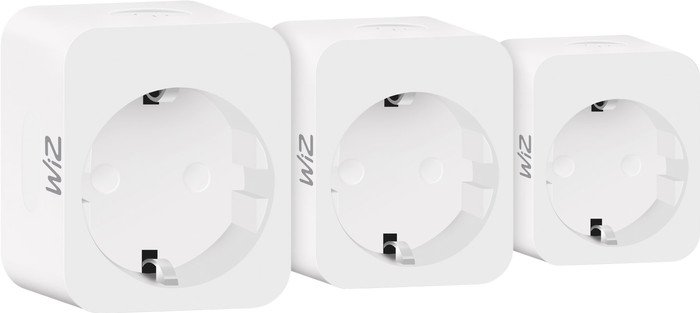 WiZ Smart Plug with Power Consumption Meter 3-pack Main Image