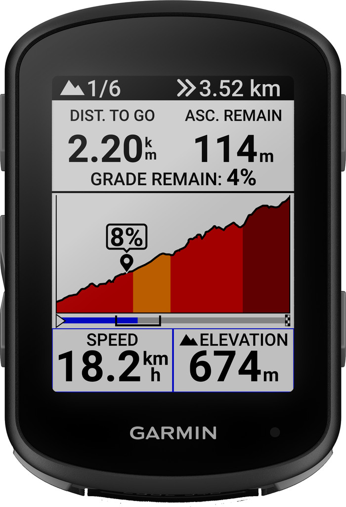 Garmin Edge 540 product in gebruik