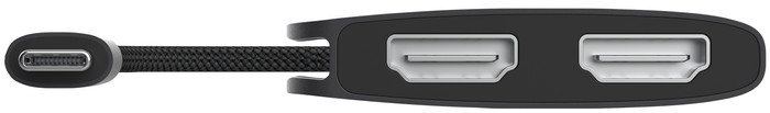 Sitecom USB-C to Dual HDMI Adapter bottom