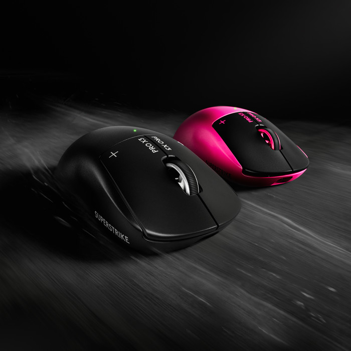 Logitech G PRO X3 SUPERSTRIKE LIGHTSPEED Roze visual leverancier