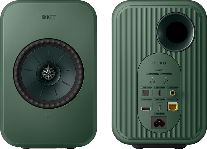 KEF LSX II LT Green Coolblue WiFi speakers - Main Image